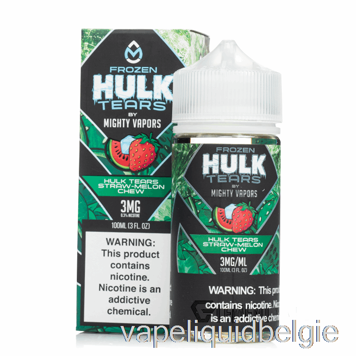 Vape Smaken Bevroren Hulk Tranen Stro Meloen Kauwen - Hulk Tranen - 100ml 6mg